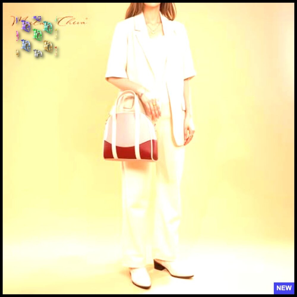 Sporty Chic Dome Satchel Crossbody Bag Polyurethane Modern Fashionable - Picture 2 of 7